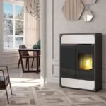 EDILKAMIN – Stufa a Pellet A+ Canalizzabile Sottile Slim cm.30 BILD vari colori