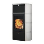 EDILKAMIN – TERMOSTUFA A LEGNA STUFA IDRO FLAMMA CS VASO CHIUSO A+ CERAMICA vari colori