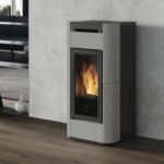 EDILKAMIN – Termostufa a Pellet TERA H 30 con Wifi Integrato e Sistema airKare in CERAMICA Vari Colori