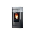 EDILKAMIN – Termostufa a Pellet VYDA H 22 Classe A++ Pietra Ollare