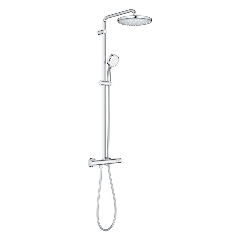grohe-colonna-set-doccia-tempesta-cosmopolitan-system-250-con-miscelatore-termostatico-vista-laterale.jpg GROHE – Colonna Set Doccia TEMPESTA COSMOPOLITAN SYSTEM 250 con Miscelatore Termostatico - immagine 1