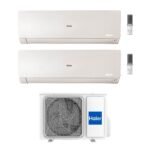 HAIER – Climatizzatore Inverter Dual 9000+12000 9+12 Classe A++ FLEXIS PLUS Wifi Integrato 2U40S2SM1FA