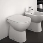 IDEAL STANDARD – COPPIA Sanitari a Terra WC BIDET SEDILE Copriwater I.LIFE A