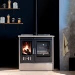 KLOVER – Cucina a Legna con Forno STAR 90 INOX kW 13,5 Classe A+